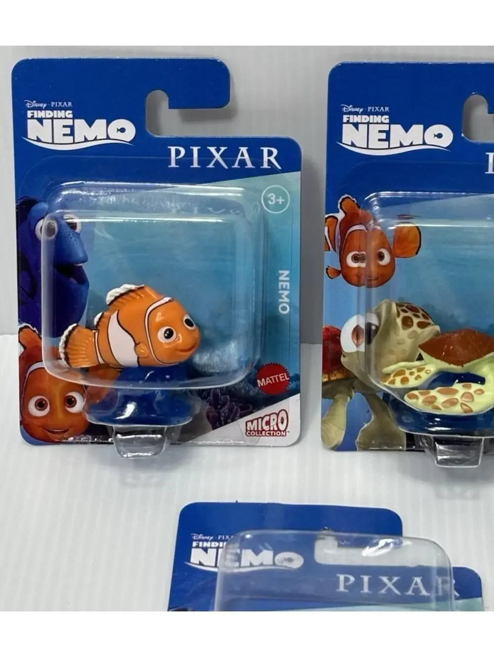 Mattel Micro Collection Finding Nemo Set - Nemo Dory Marlin Bruce Squirt NEW
